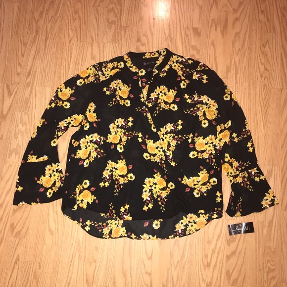 IINC International Concepts Floral Print Blouse - Picture 2 of 5